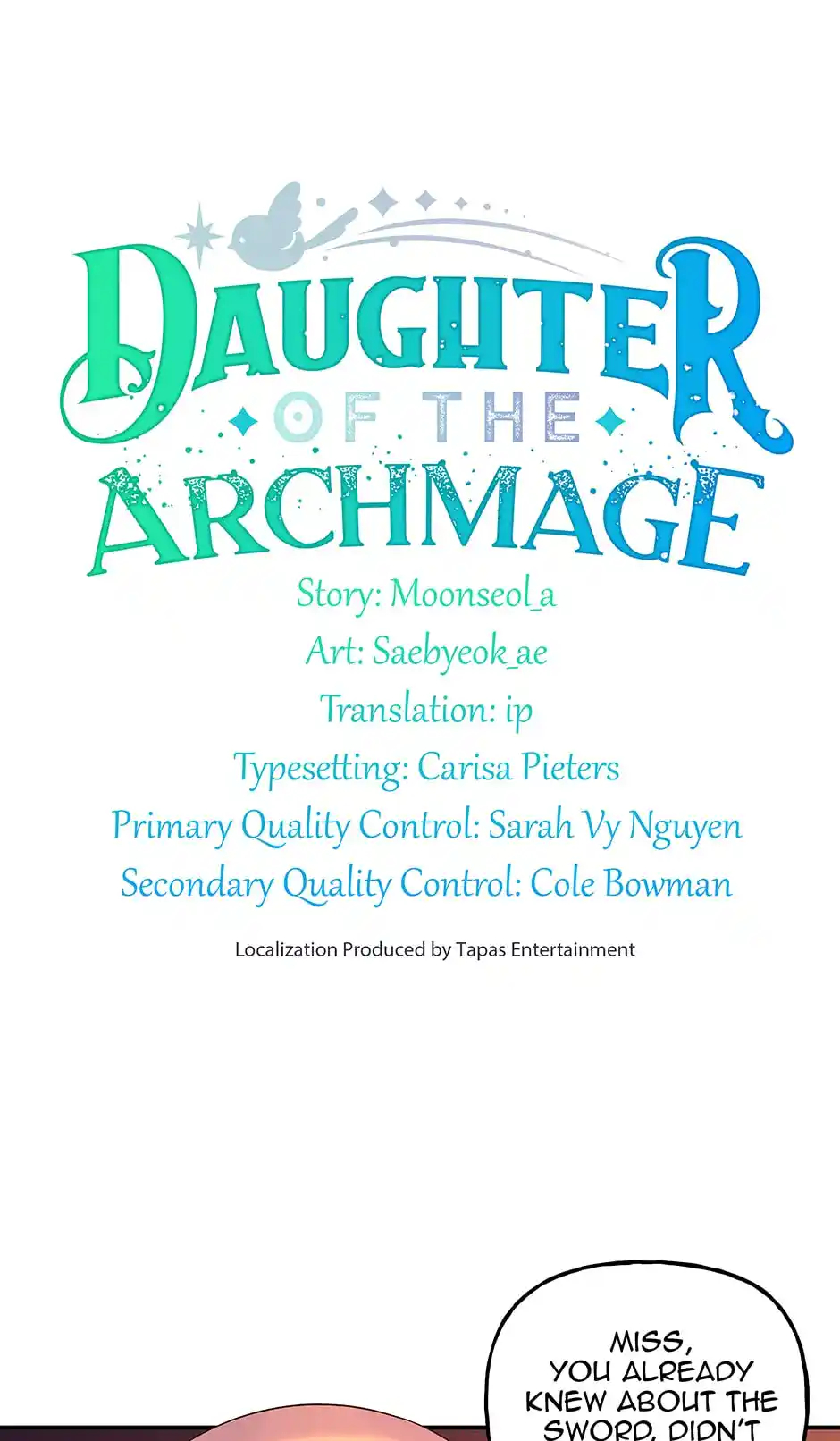 The Archmage’s Daughter Chapter 160