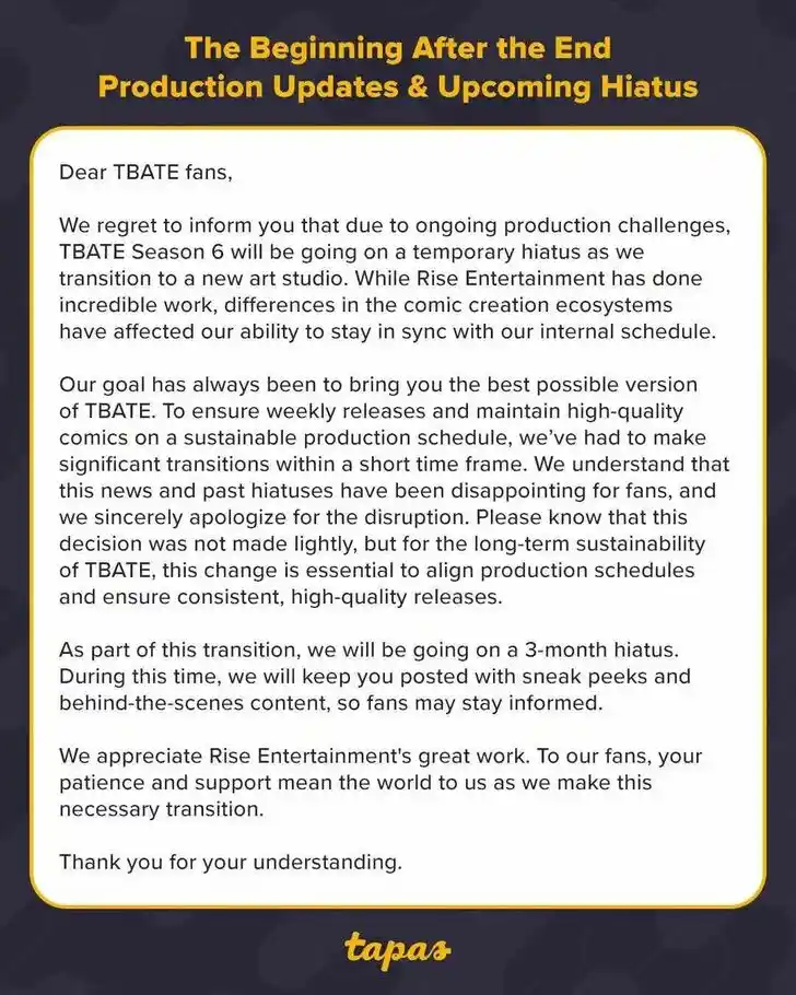 The Beginning After the End Ch.188.1