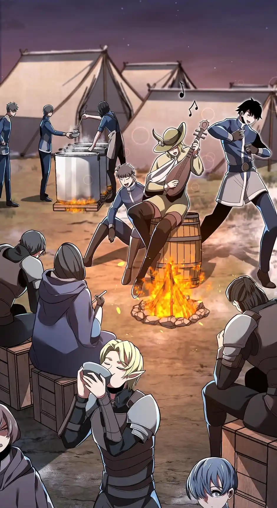 The Beginning After the End Chapter 186 - The Campsite