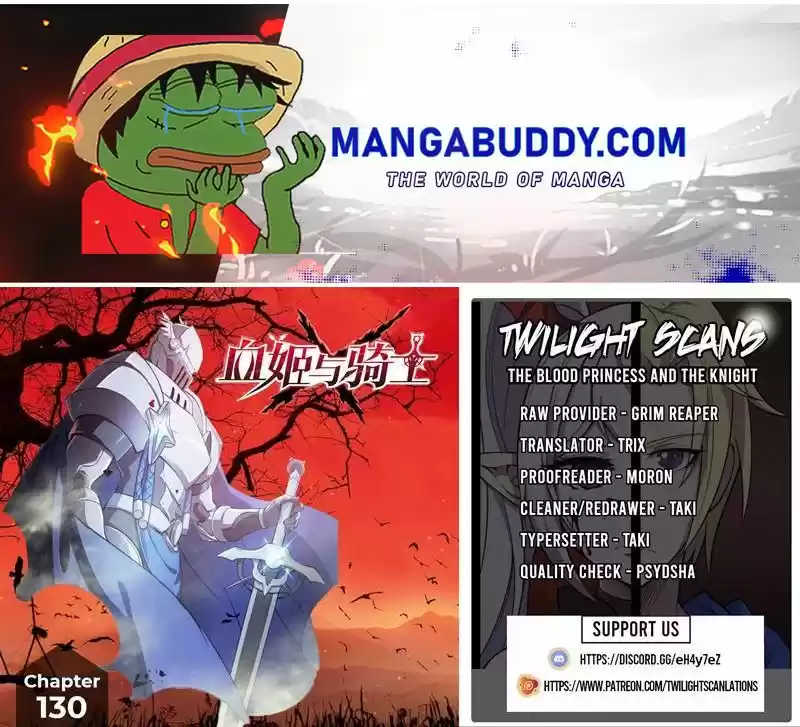 The Blood Princess And The Knight Chapter 130