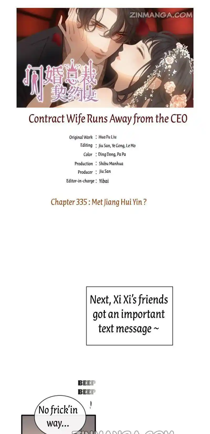 The Boss Shotgun Wedding Chapter 335