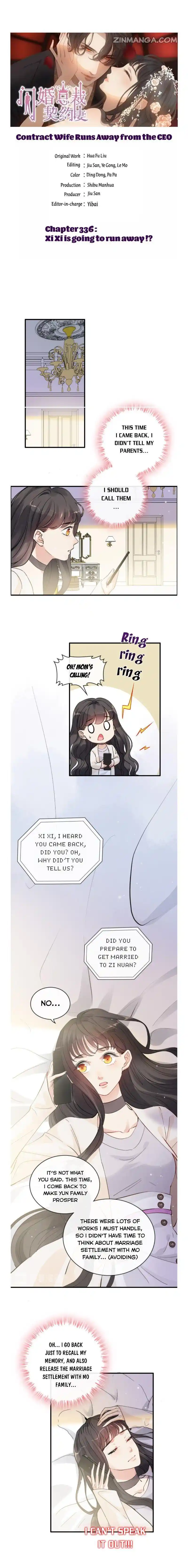 The Boss Shotgun Wedding Chapter 336