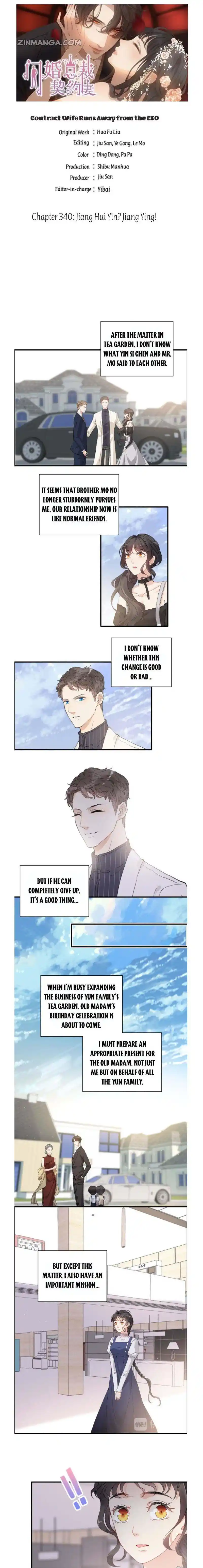 The Boss Shotgun Wedding Chapter 340