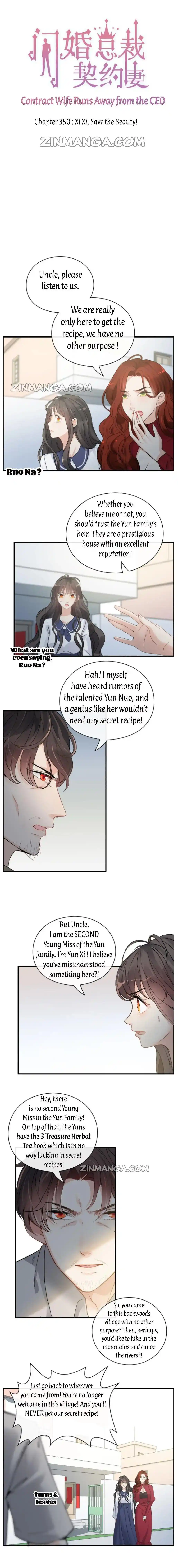 The Boss Shotgun Wedding Chapter 350