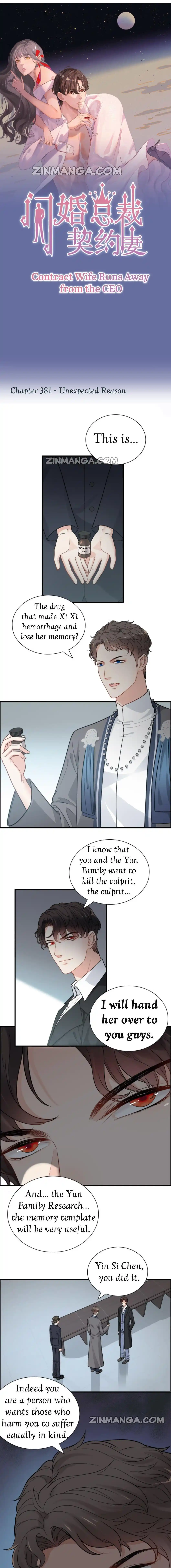 The Boss Shotgun Wedding Chapter 381