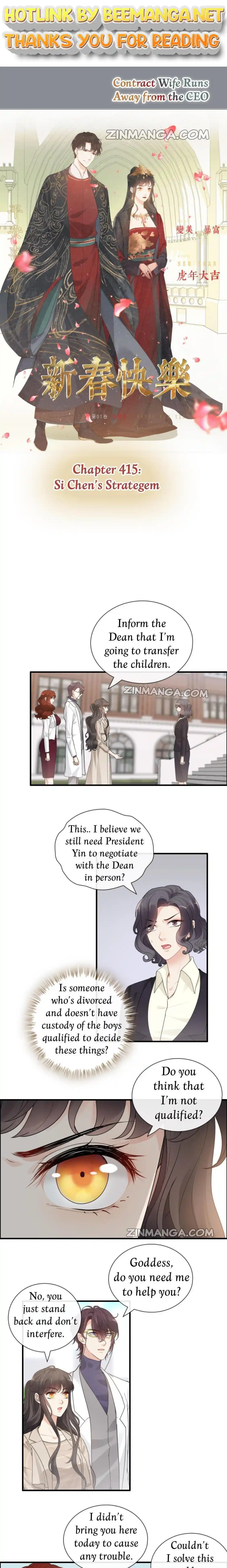 The Boss Shotgun Wedding Chapter 415