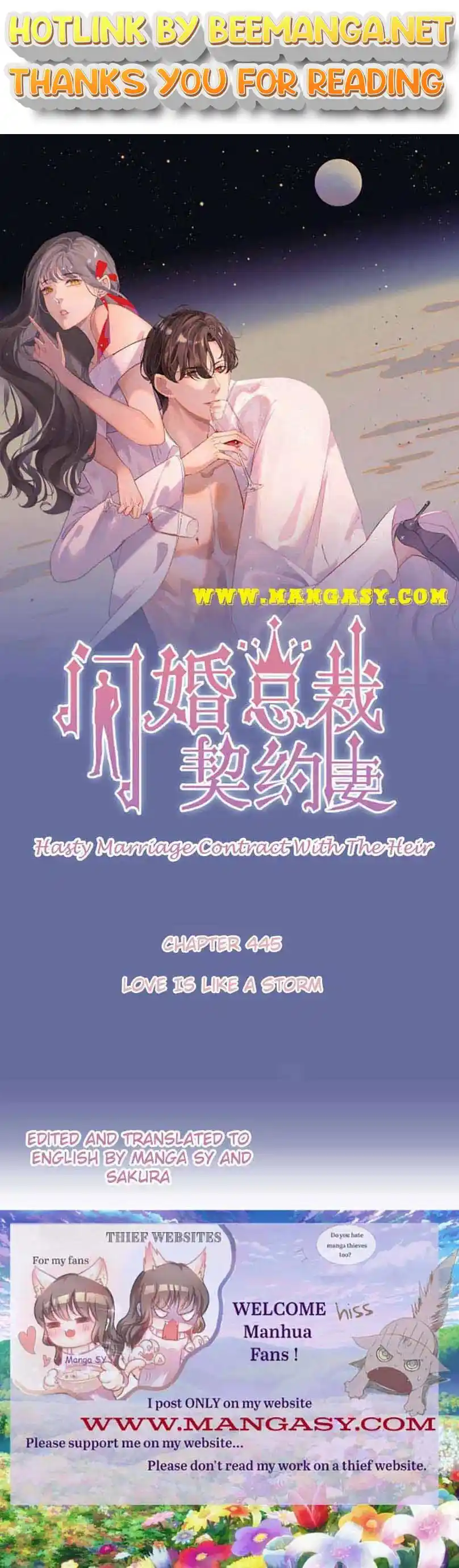 The Boss Shotgun Wedding Chapter 445