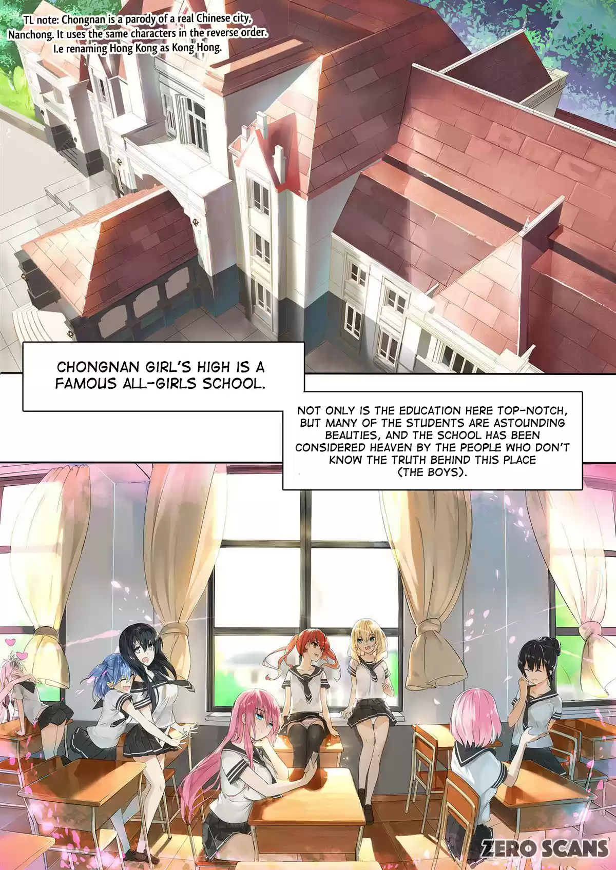The Boy in the All Girls School Ch. 1