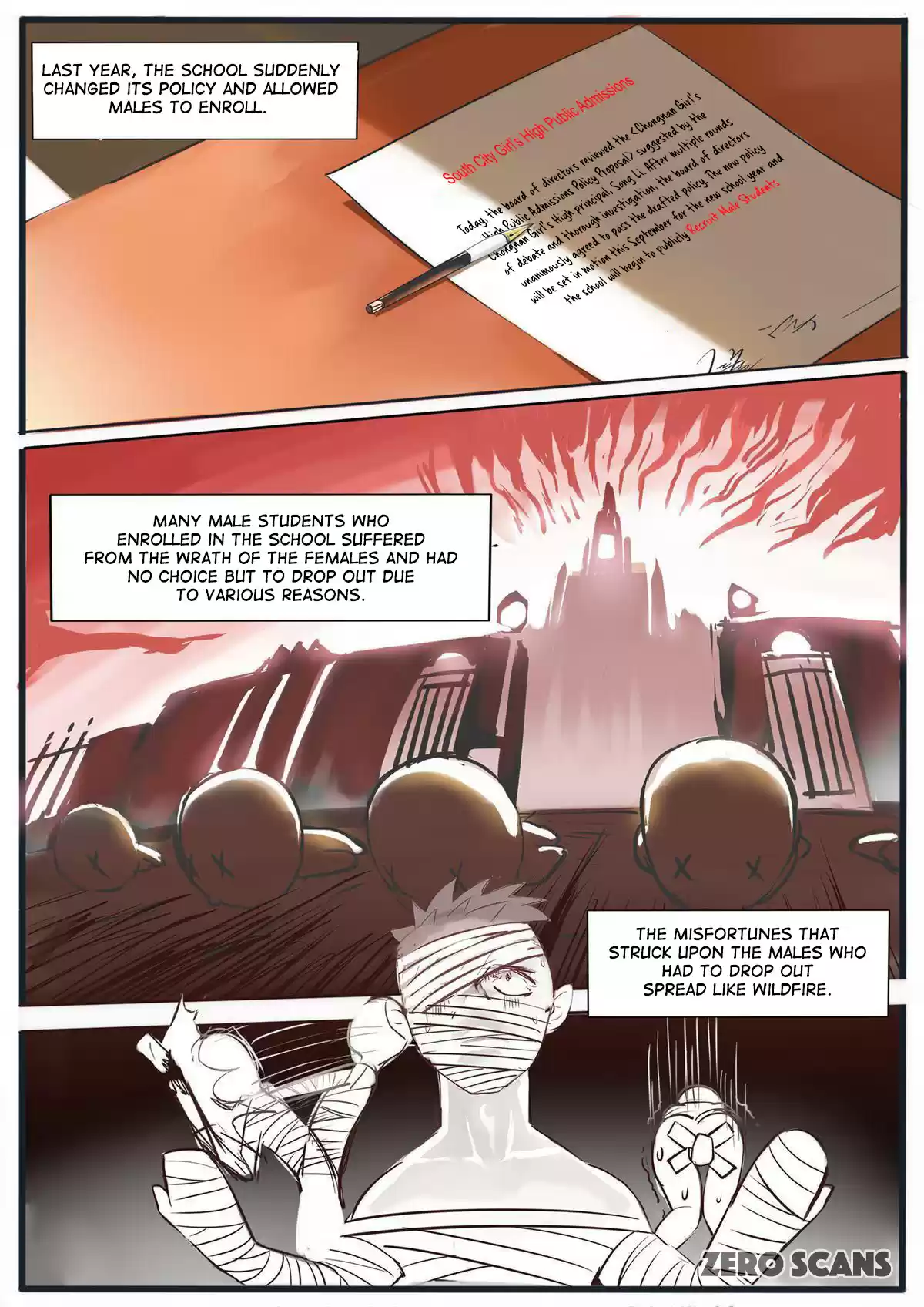 The Boy in the All Girls School Ch. 1