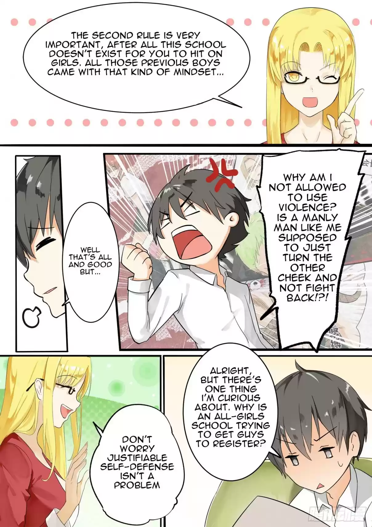 The Boy in the All Girls School Ch. 4 A Surprise While Out Strolling