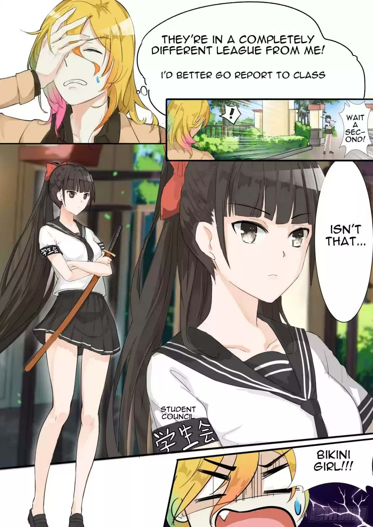 The Boy in the All Girls School Ch. 6 First Day of School