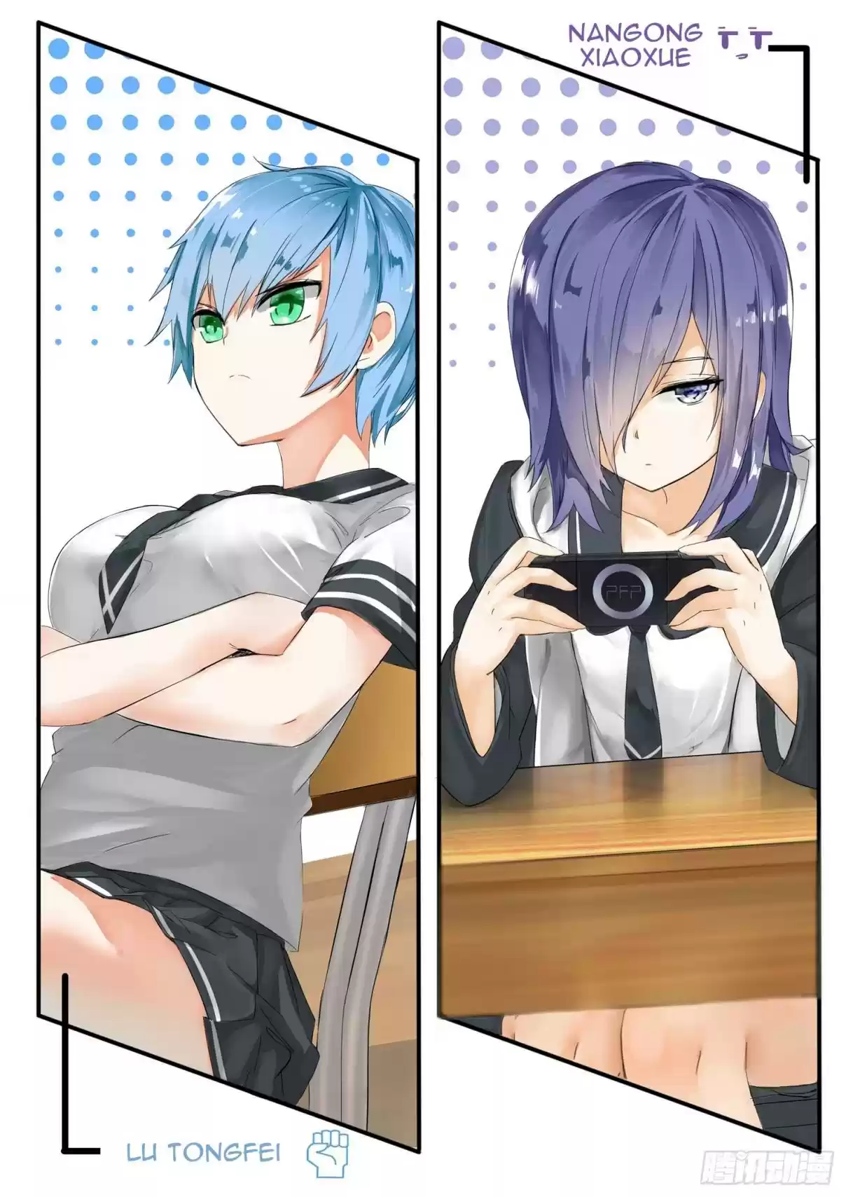 The Boy in the All Girls School Ch. 7 Student Council Meeting