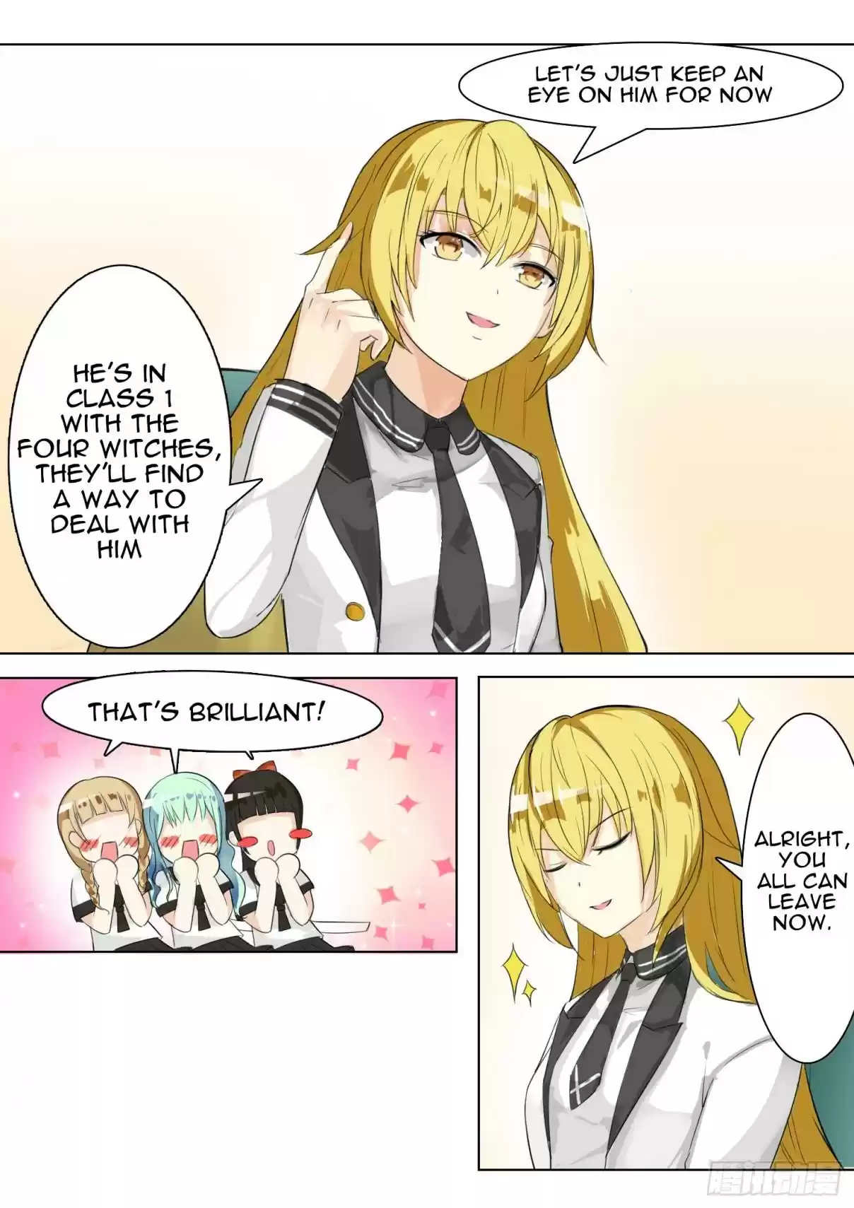 The Boy in the All Girls School Ch. 7 Student Council Meeting