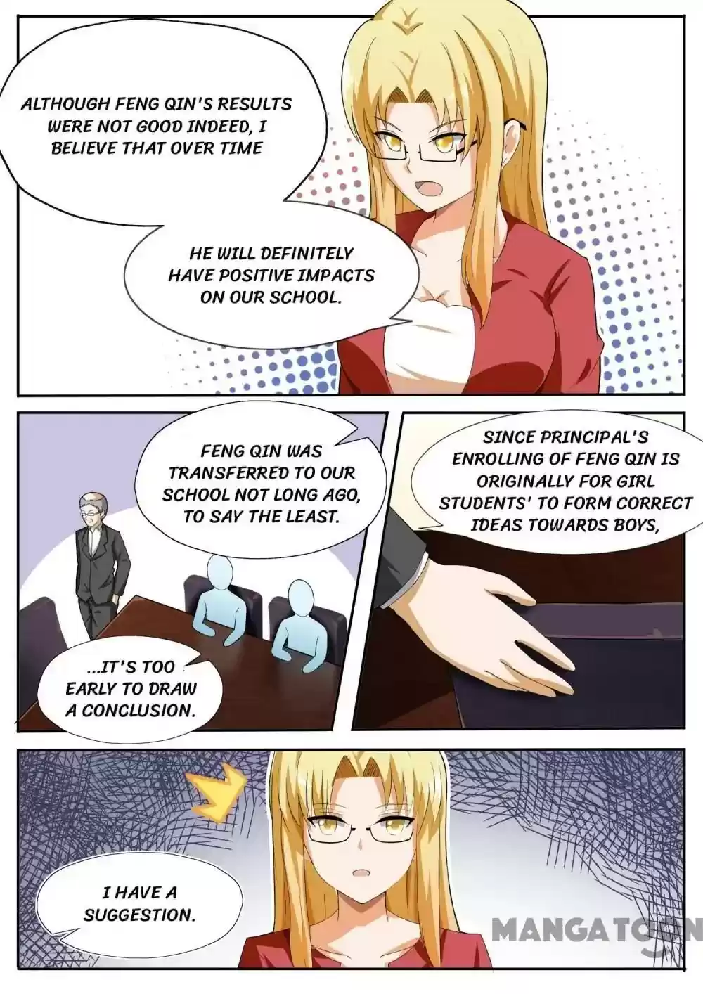 The Boy in the All-Girls School Chapter 113