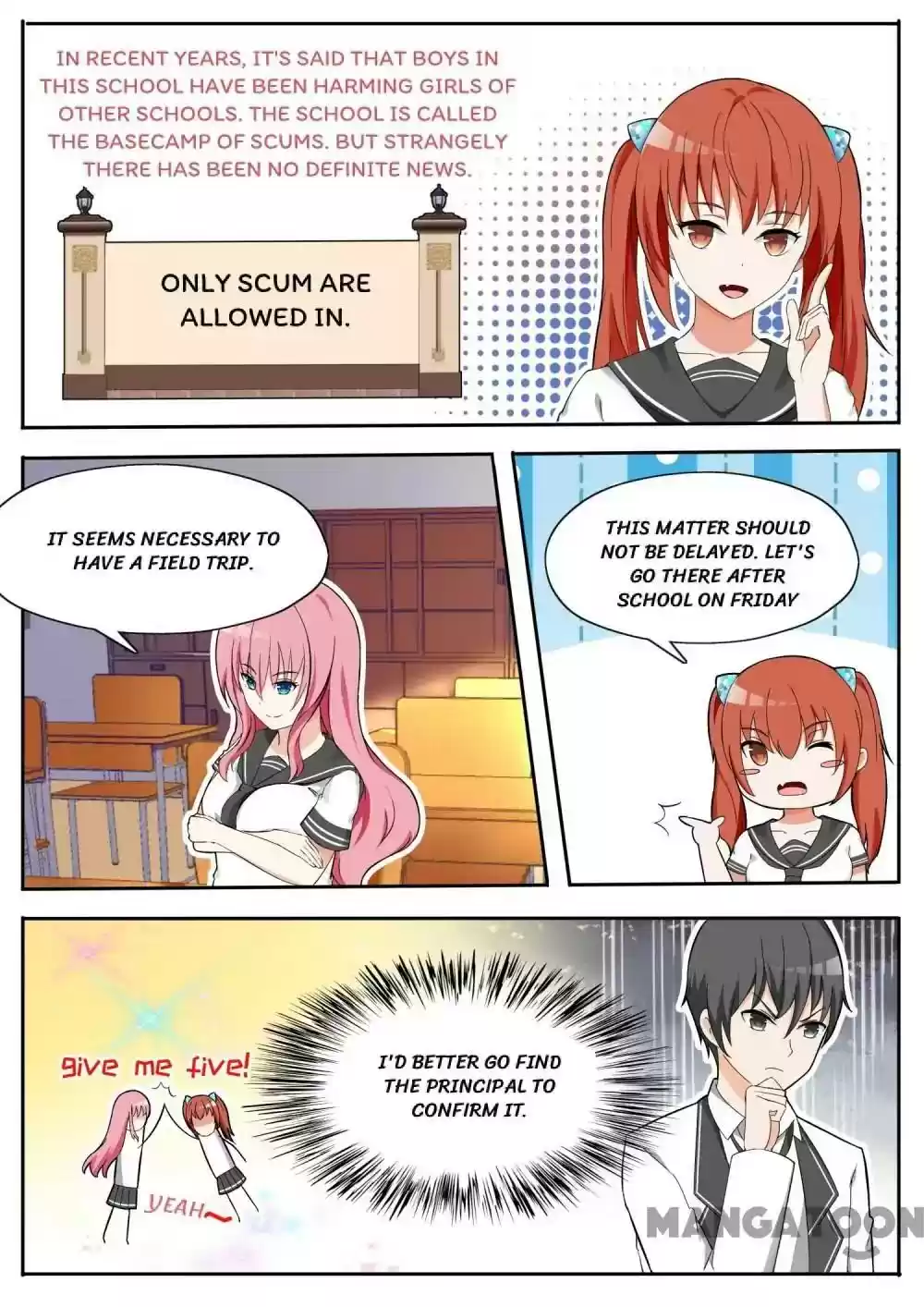 The Boy in the All-Girls School Chapter 114
