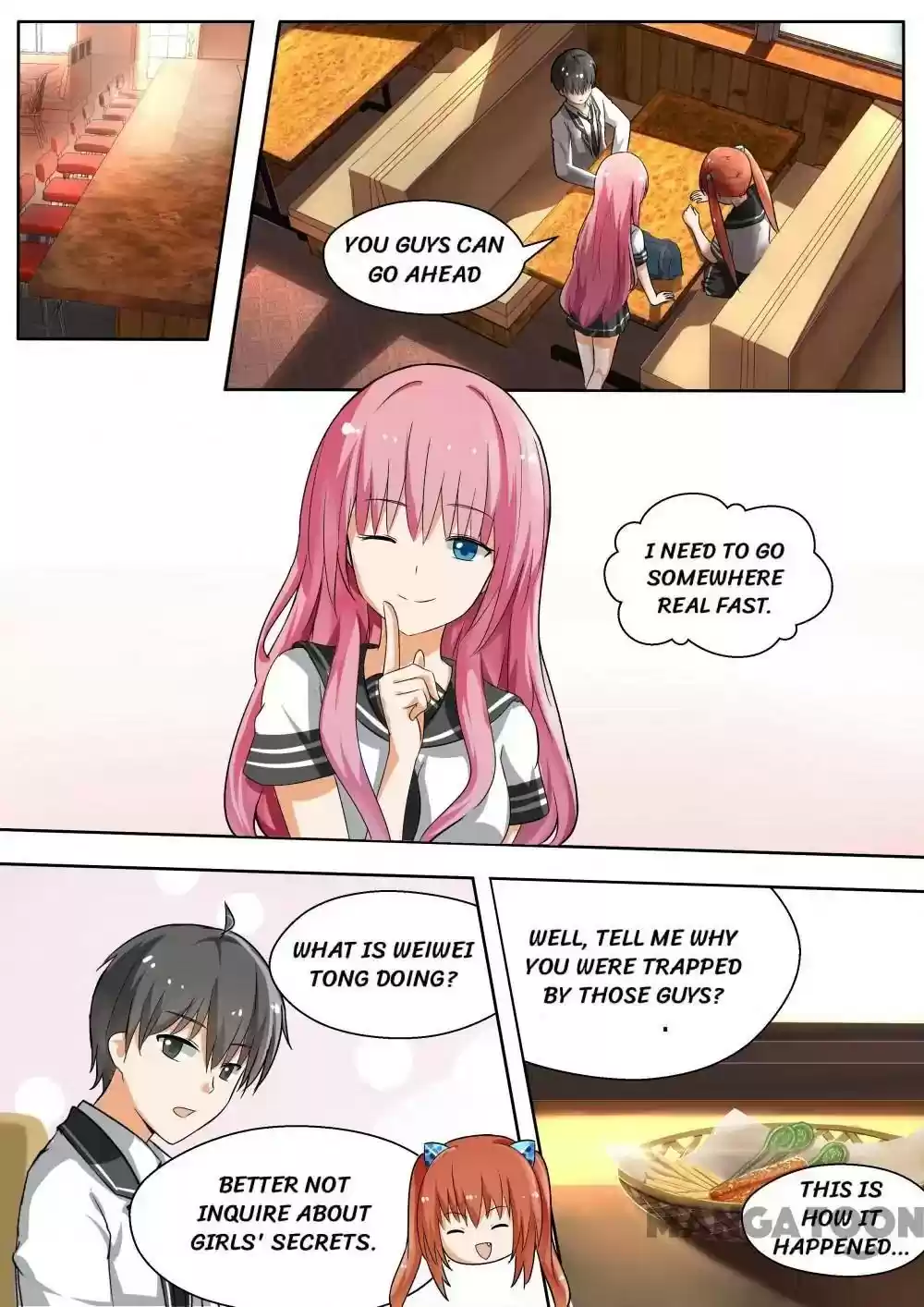 The Boy in the All-Girls School Chapter 119