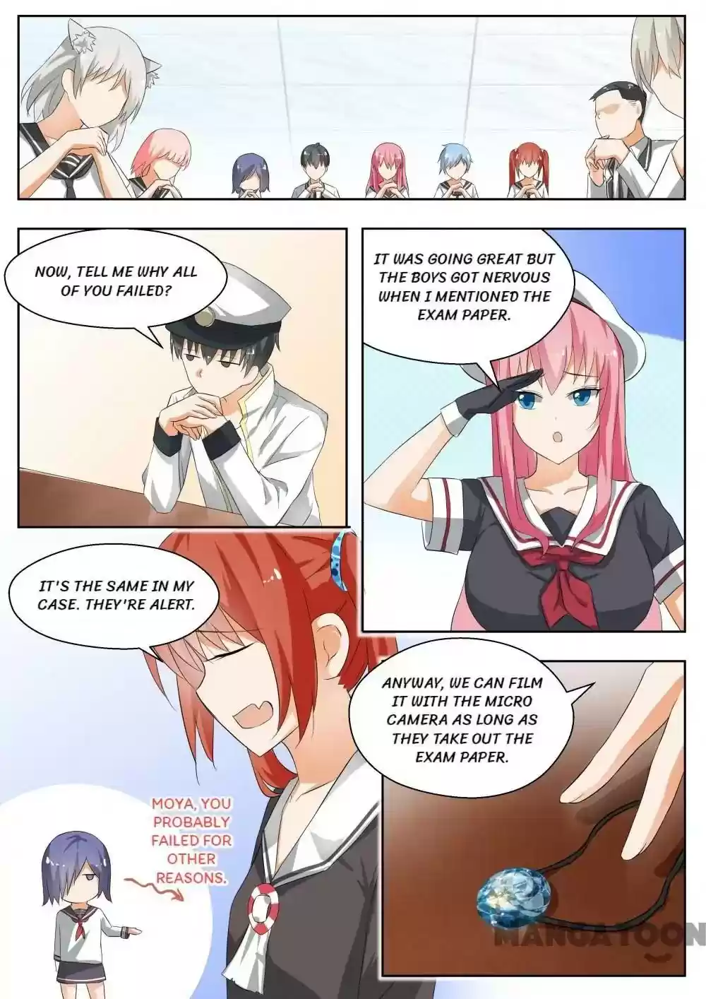 The Boy in the All-Girls School Chapter 161