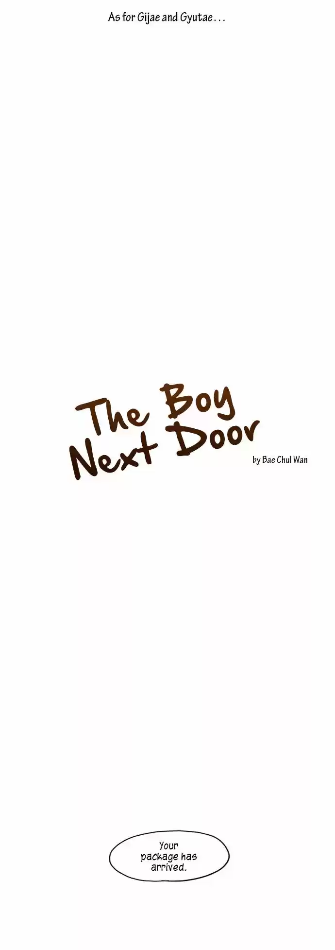 The Boy Next Door (Bae Chul Wan) 4