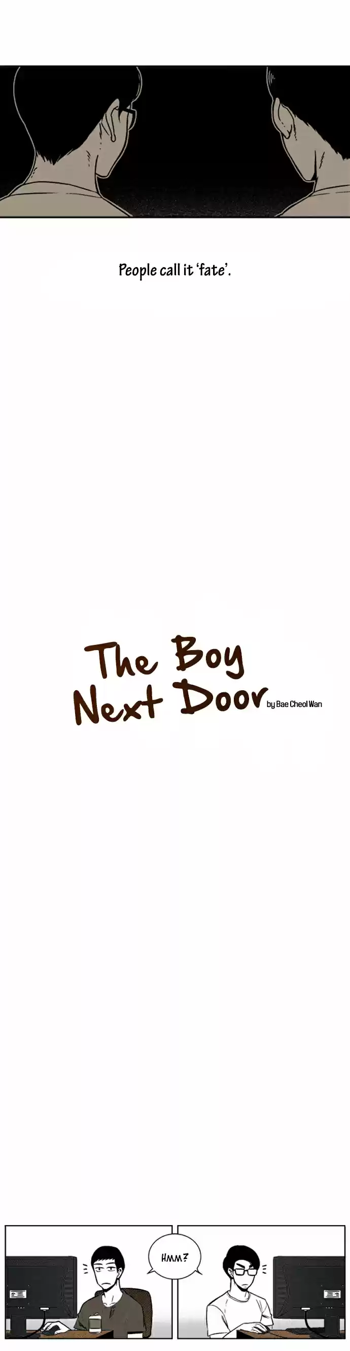 The Boy Next Door (Bae Chul Wan) Ch. 2