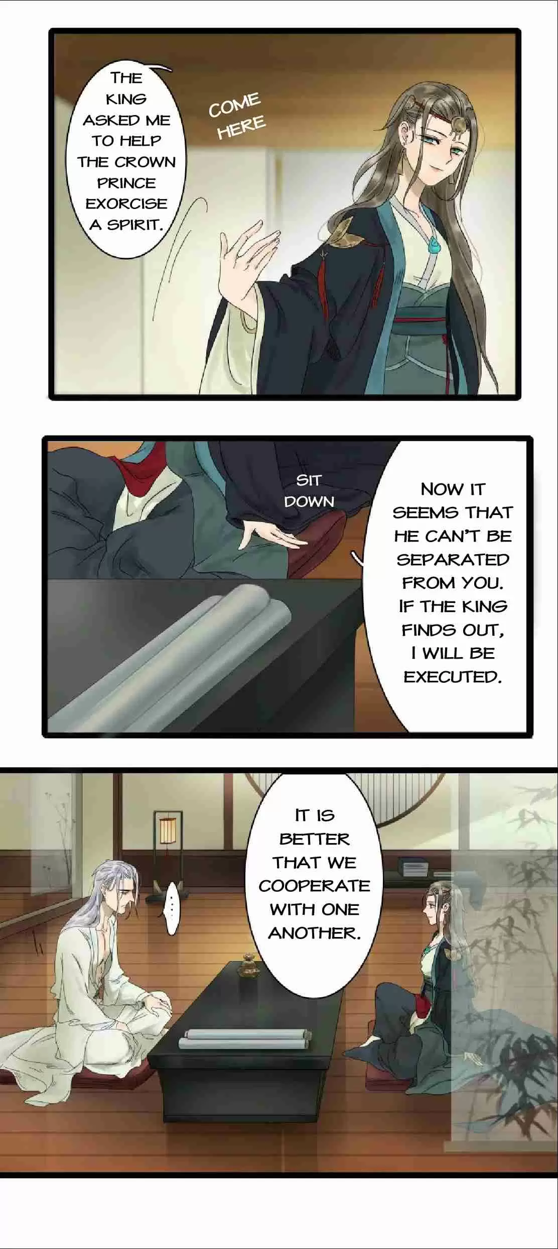 The Crown Prince Lost His Mind Ch. 3 The Crown Prince Is Almost Eaten