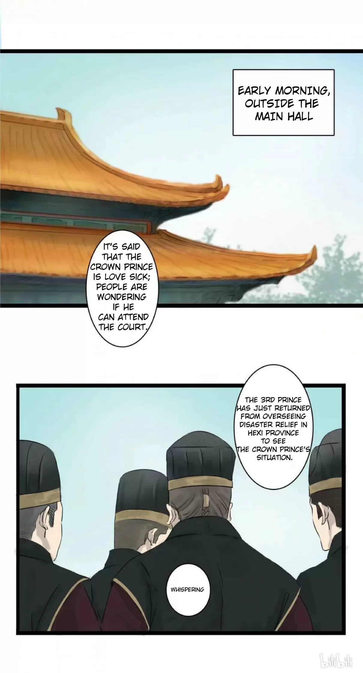 The Crown Prince Lost His Mind Vol. 1 Ch. 5 Crown Prince Goes to Court