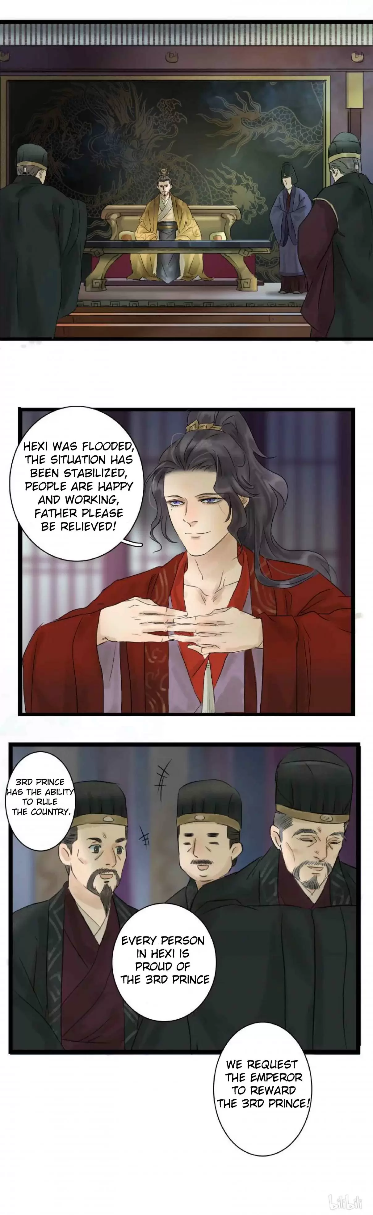 The Crown Prince Lost His Mind Vol. 1 Ch. 5 Crown Prince Goes to Court