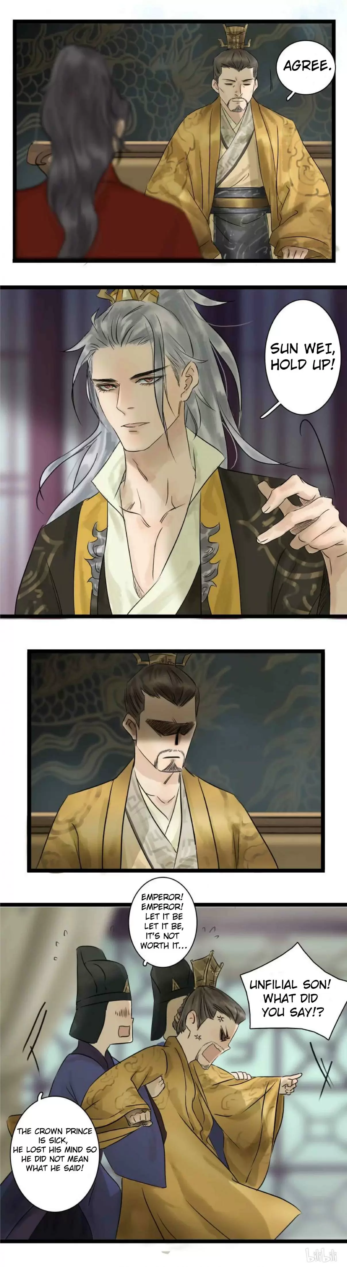 The Crown Prince Lost His Mind Vol. 1 Ch. 5 Crown Prince Goes to Court