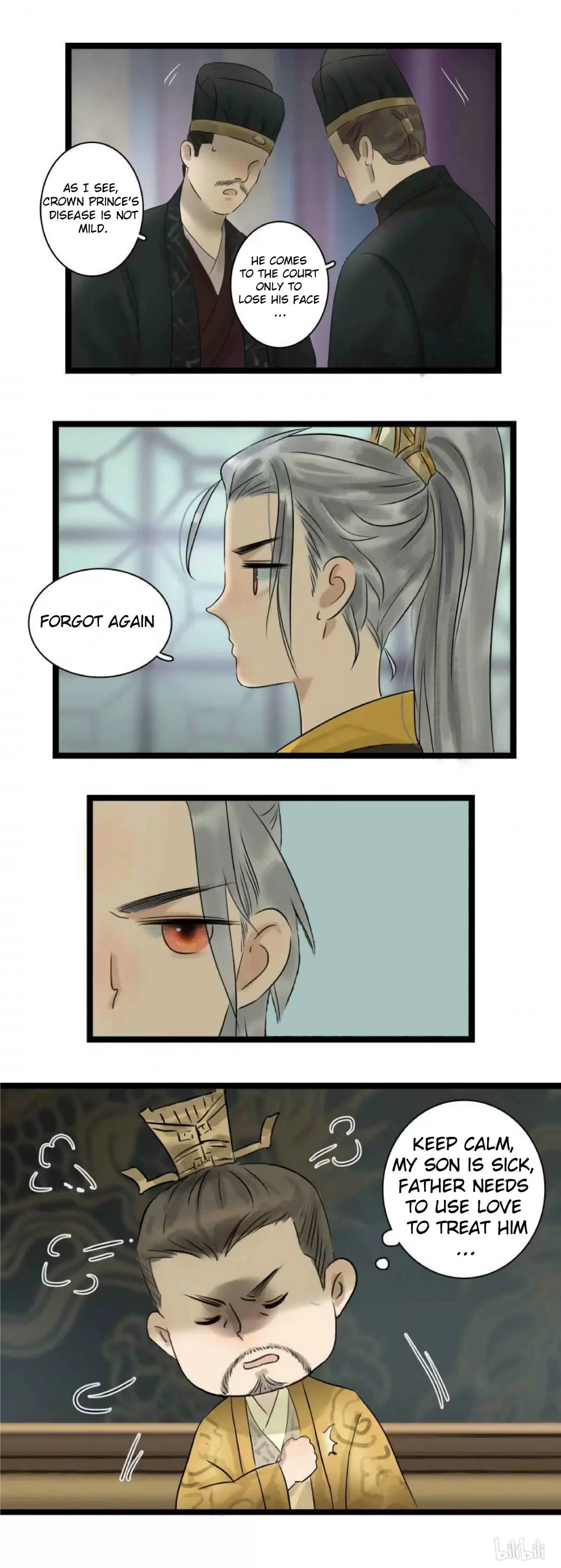 The Crown Prince Lost His Mind Vol. 1 Ch. 5 Crown Prince Goes to Court