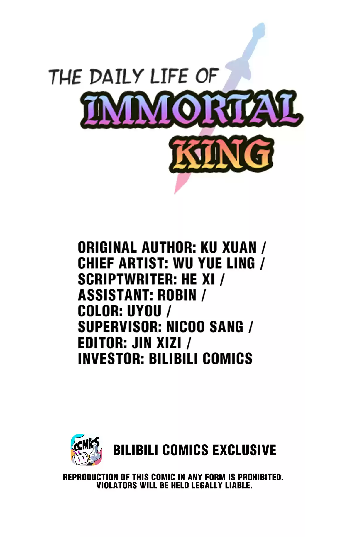 The Daily Life of Immortal King 60.1 Everything Started With A Mask...