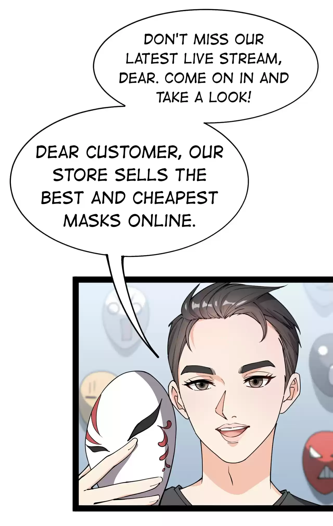 The Daily Life of Immortal King 60.1 Everything Started With A Mask...