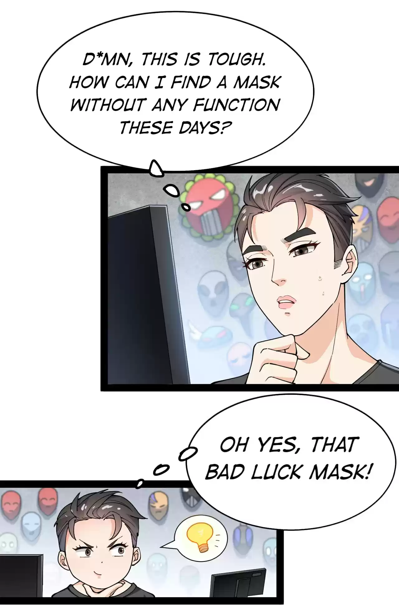 The Daily Life of Immortal King 60.1 Everything Started With A Mask...