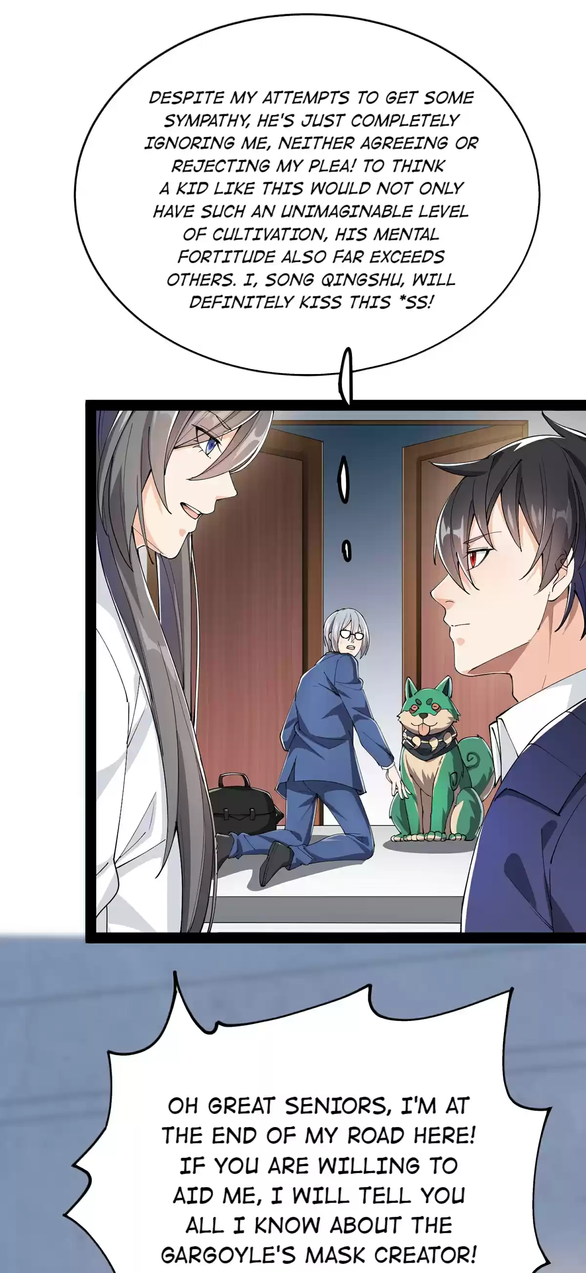 The Daily Life of Immortal King 71.1 Desperately Kissing This *ss!