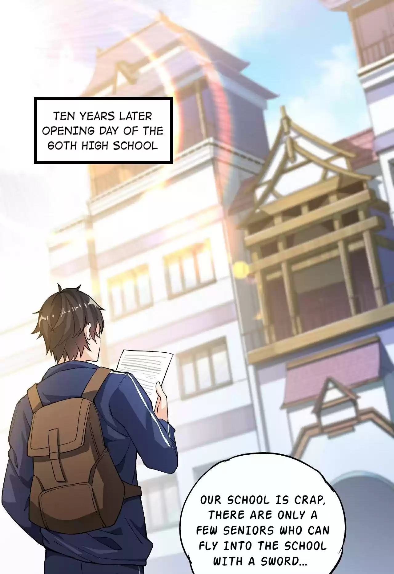 The Daily Life Of Immortal King Chapter 3: School Opening Day