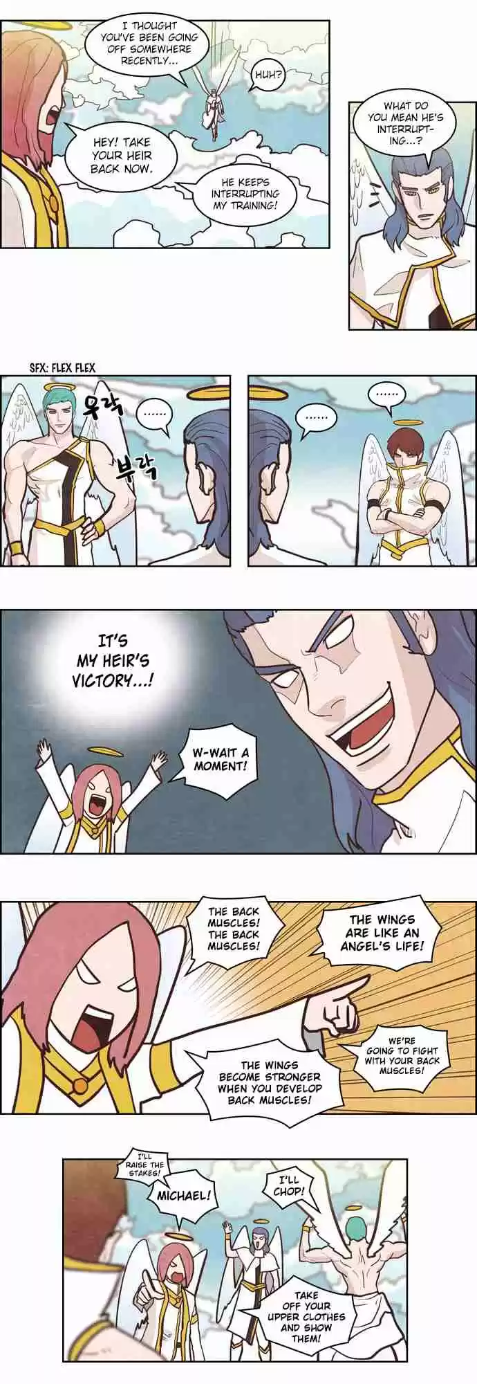 The Devil King is Bored Vol. 2 Ch. 61.4 Michael, Rafael Part 1