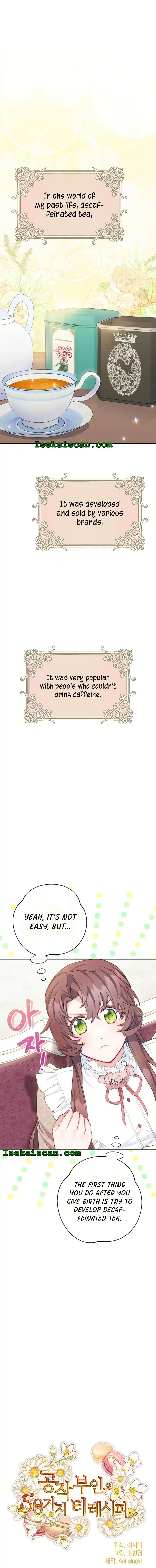 The Duchess' 50 Tea Recipes Chapter 137