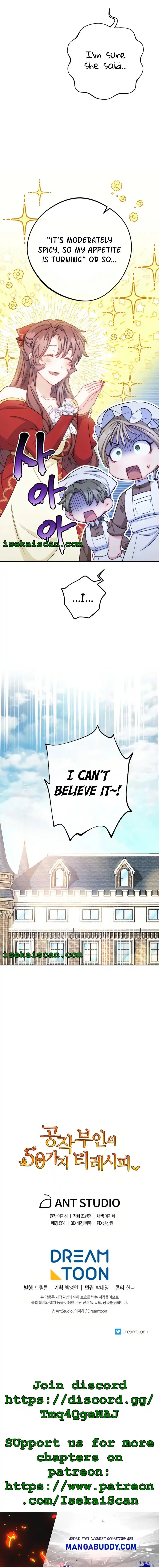 The Duchess' 50 Tea Recipes Chapter 137