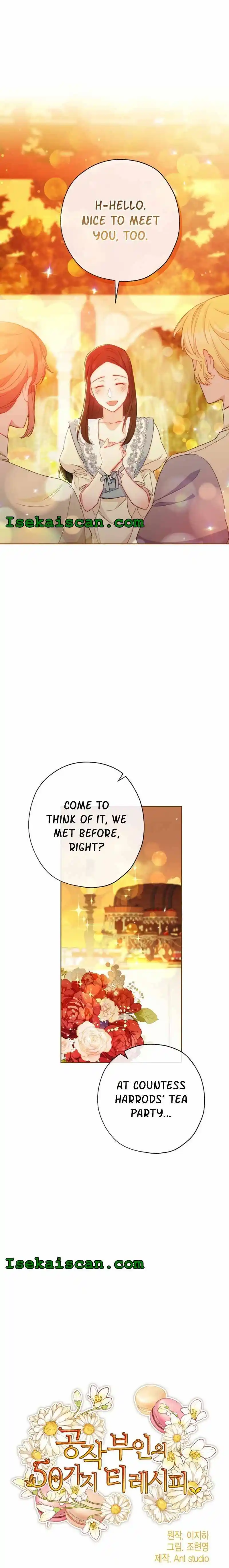 The Duchess’ 50 Tea Recipes Chapter 142