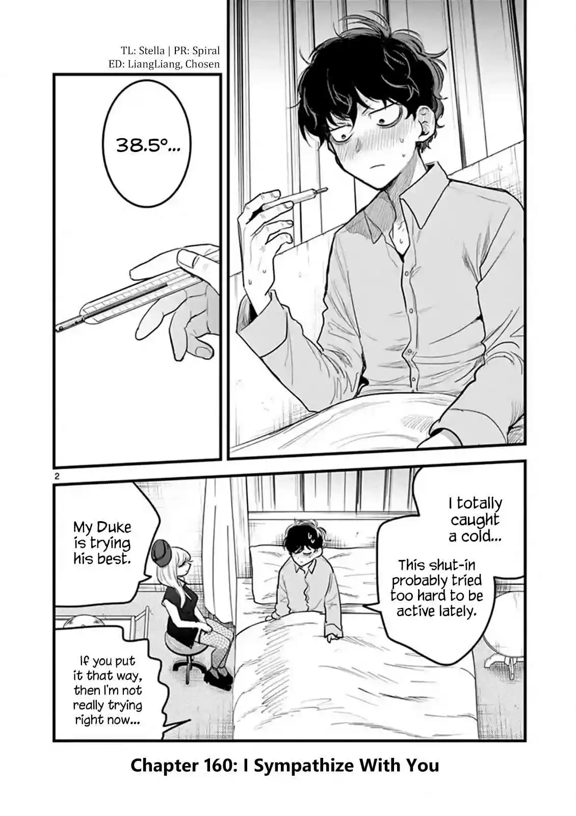 The Duke of Death and His Black Maid Ch. 160 I Sympathize With You