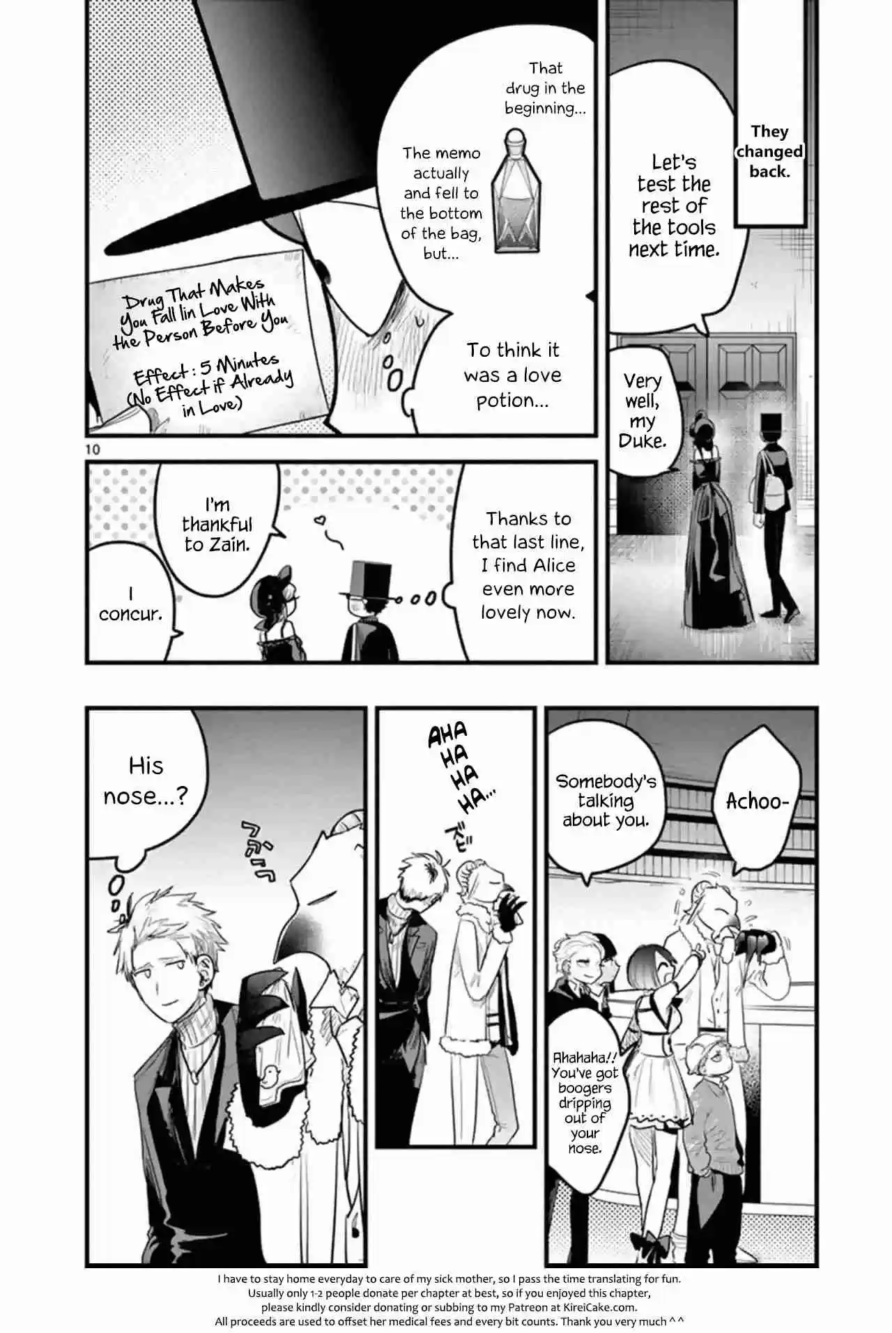 The Duke of Death and His Black Maid Ch. 163 Let's Test