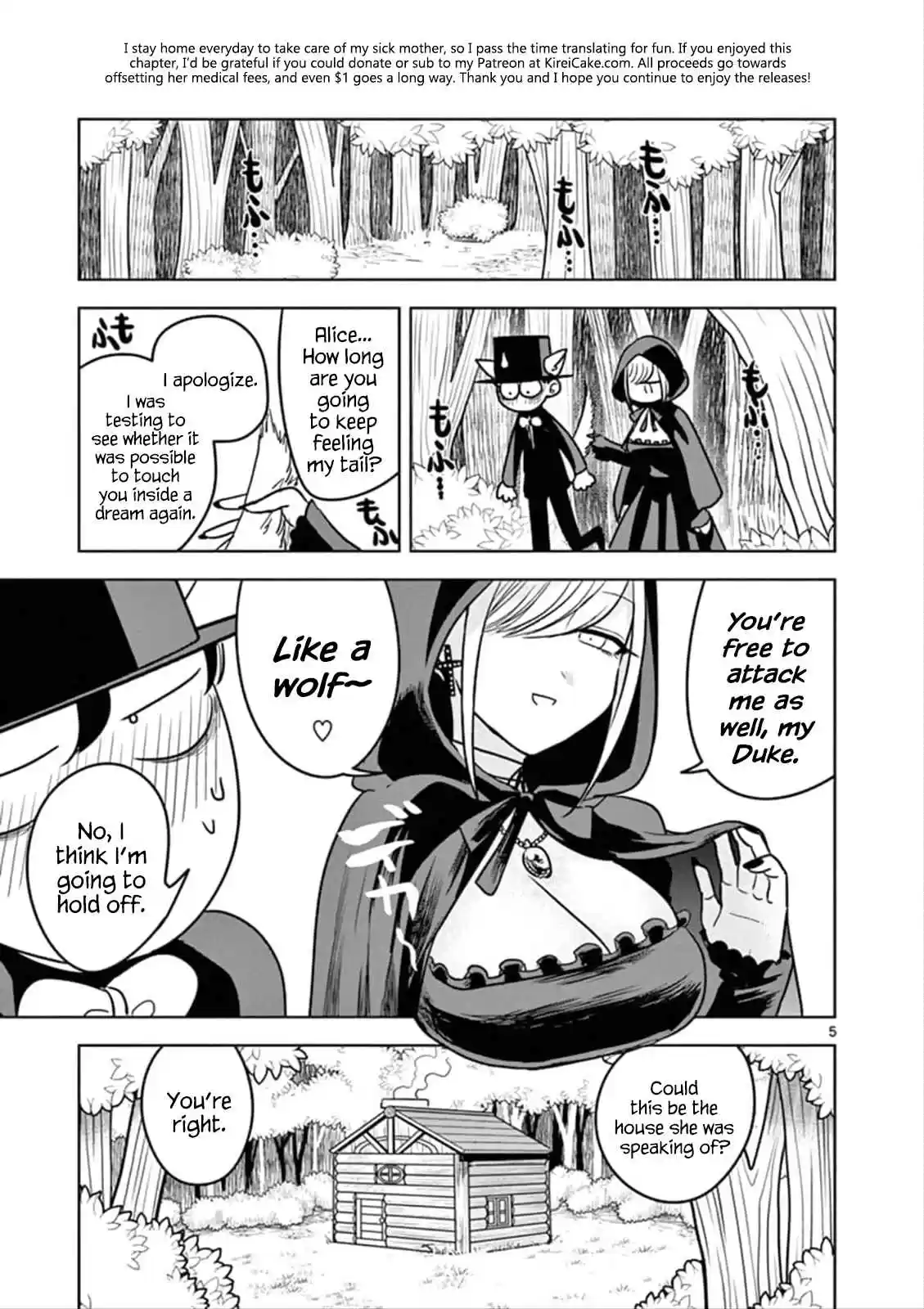The Duke of Death and His Black Maid Ch. 69 Little Red Riding Hood