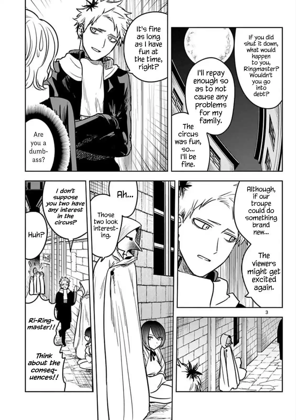 The Duke of Death and His Black Maid Ch. 74 Circus Gemini