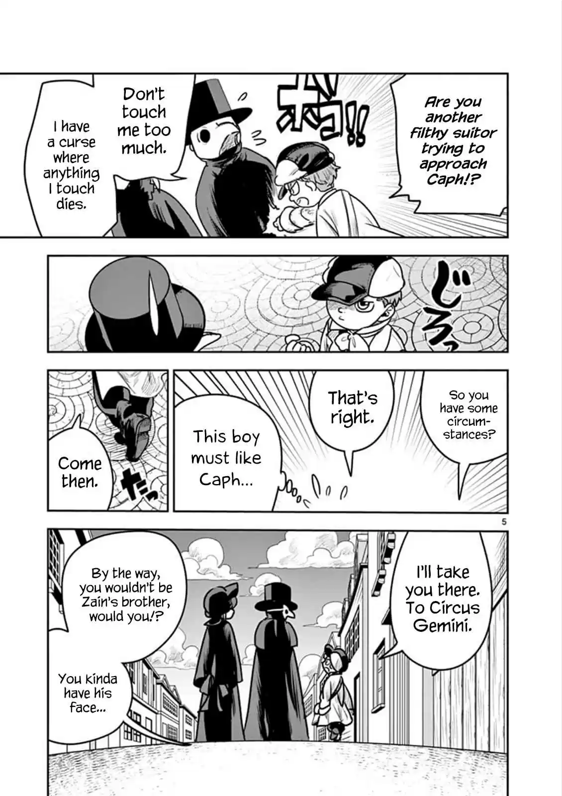 The Duke of Death and His Black Maid Ch. 86 Town, Once Again