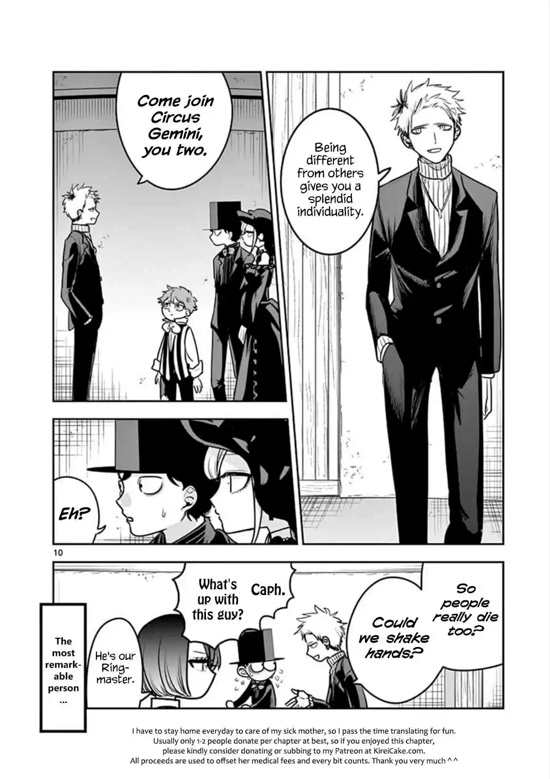 The Duke of Death and His Black Maid Ch. 86 Town, Once Again