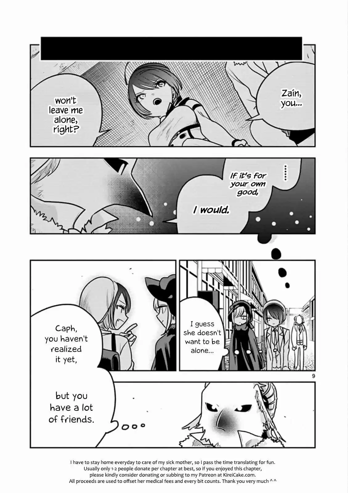 The Duke of Death and His Black Maid Ch. 88 Alone