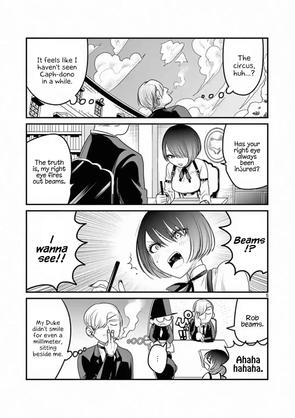 The Duke of Death and His Black Maid Ch. 95 Welcome Home