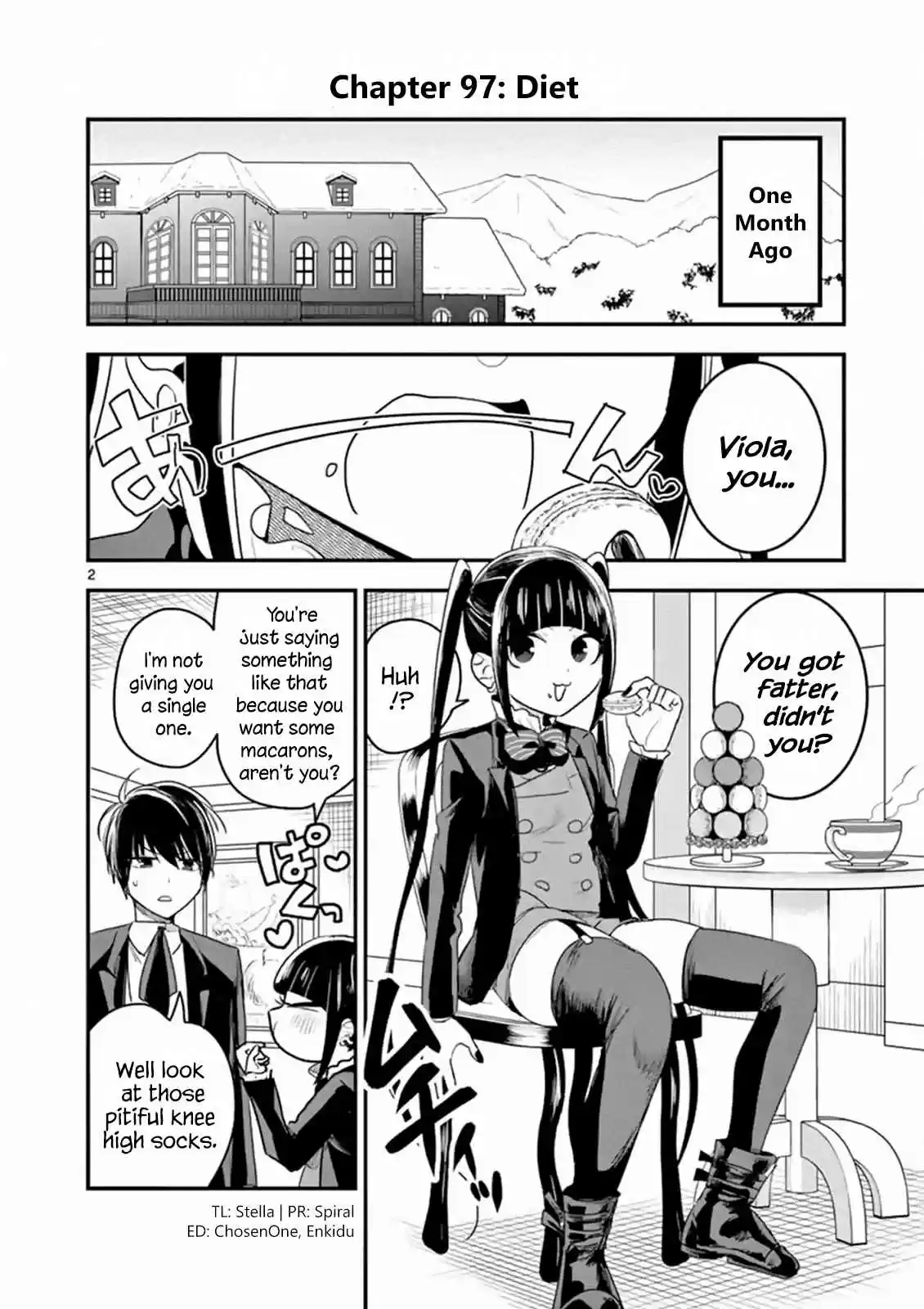 The Duke of Death and His Black Maid Ch. 97 Diet