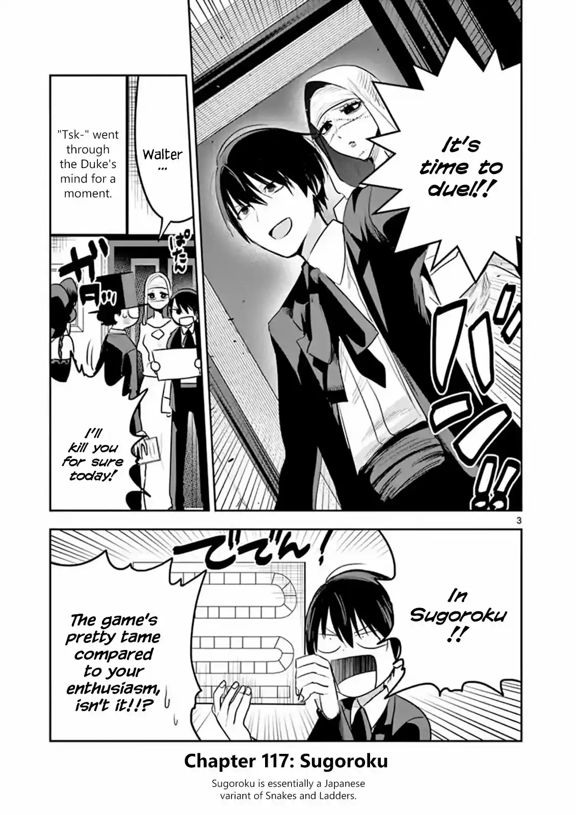 The Duke of Death and his Black Maid ch.117