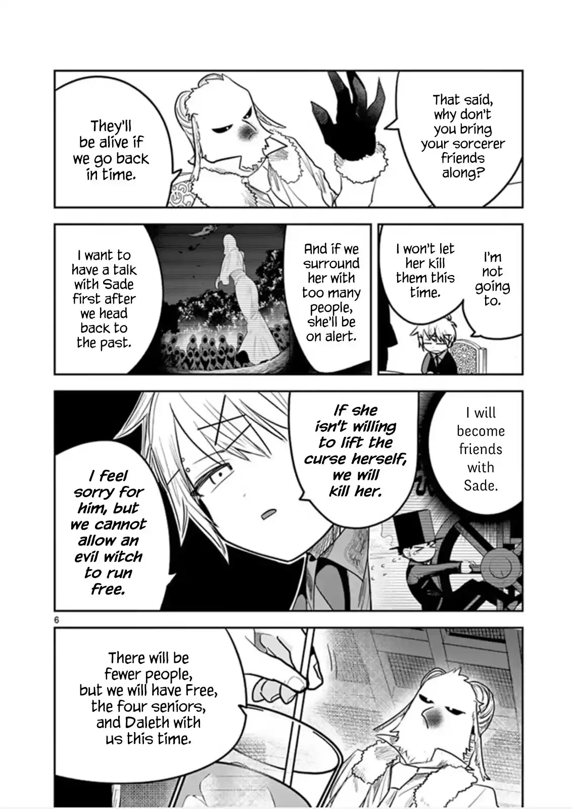 The Duke Of Death And His Black Maid Chapter 182