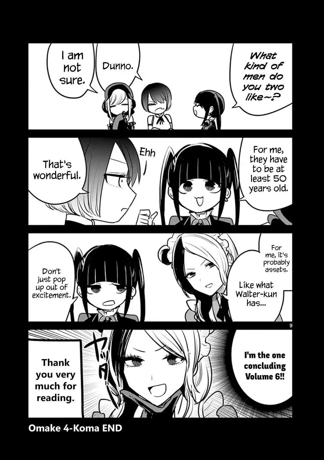 The Duke of Death and His Black Maid Vol. 6 Ch. 82.5 Omake