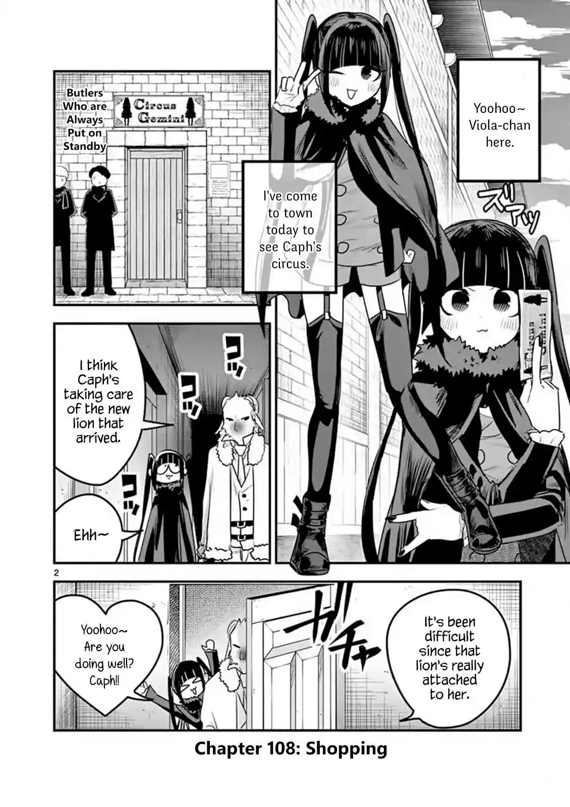 The Duke of Death and His Black Maid Vol. 7 Ch. 108 Shopping